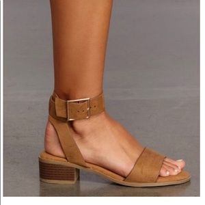 Beige sandals